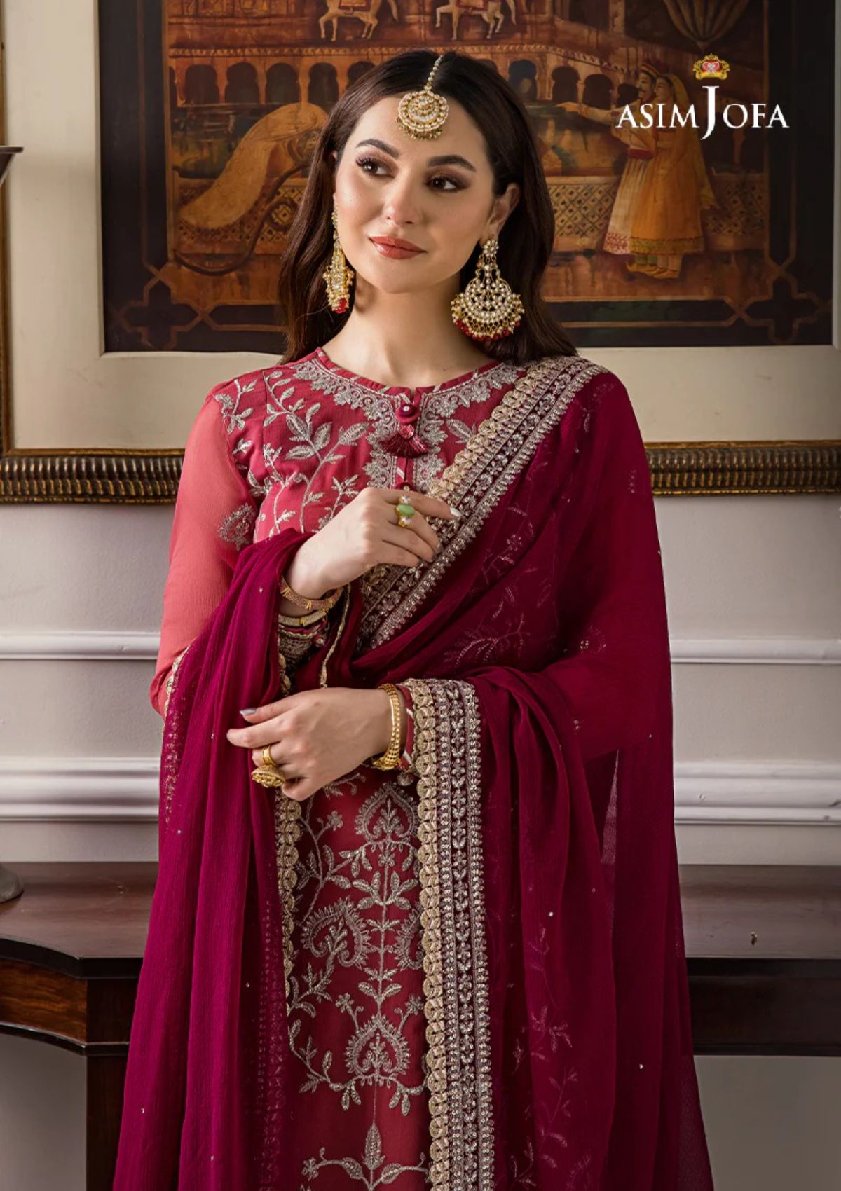 Formal Collection - Asim Jofa - Zari Sitara - AJZS#28 - Official Asim Jofa - Agha Fabrics UK