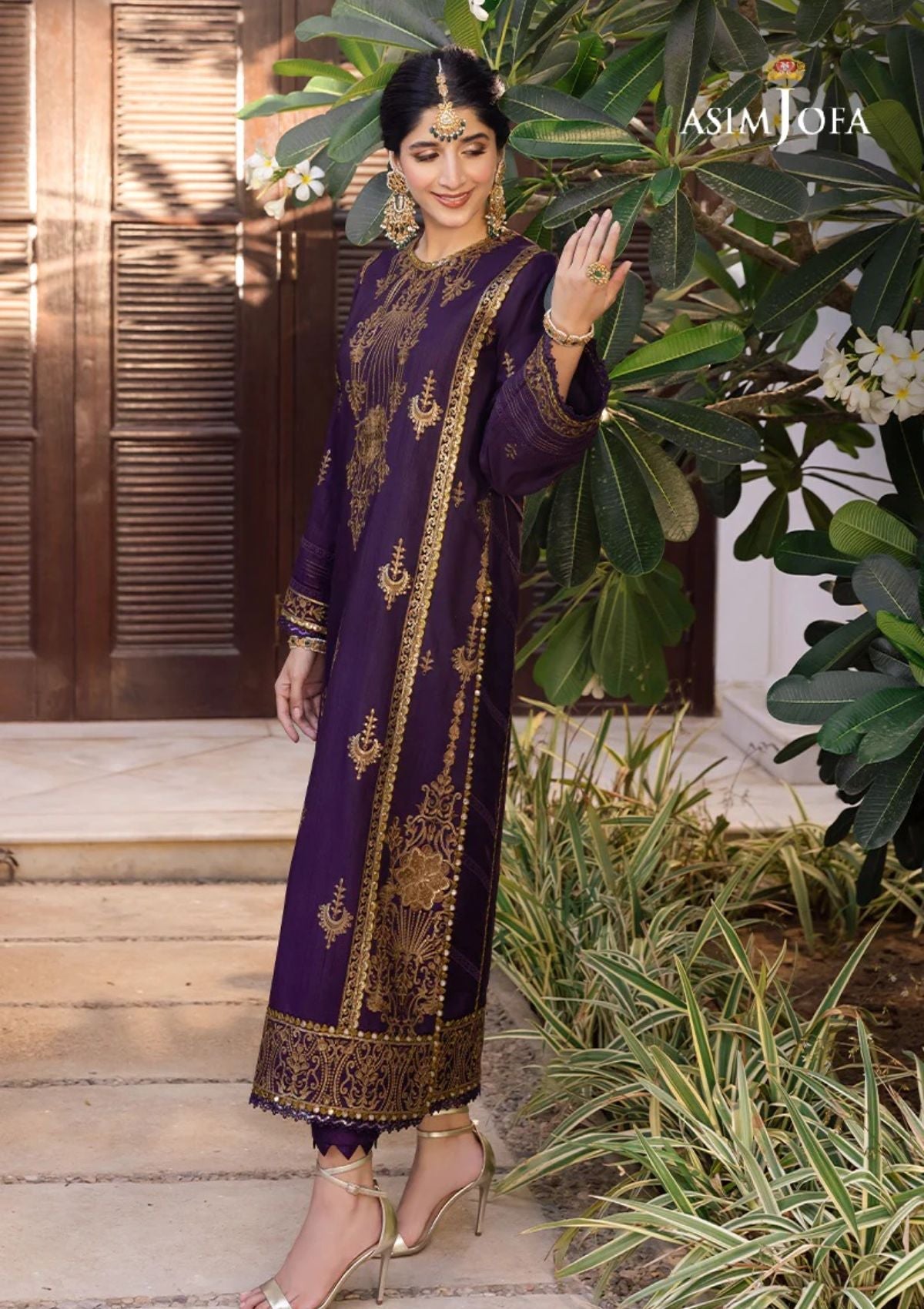 Formal Collection - Asim Jofa - Zari Sitara - AJZS#13 - Official Asim Jofa - Agha Fabrics UK