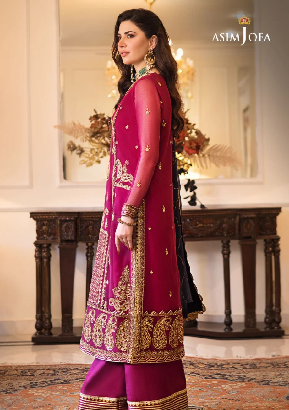 Formal Collection - Asim Jofa - Zari Sitara - AJZS#16 - Official Asim Jofa - Agha Fabrics UK