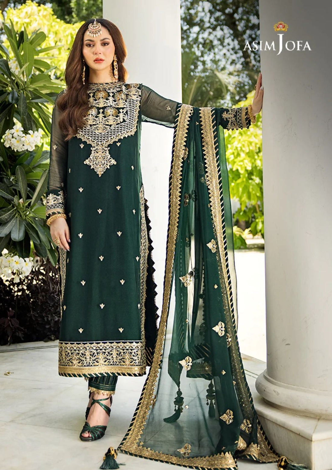 Formal Collection - Asim Jofa - Zari Sitara - AJZS#4 - Official Asim Jofa - Agha Fabrics UK