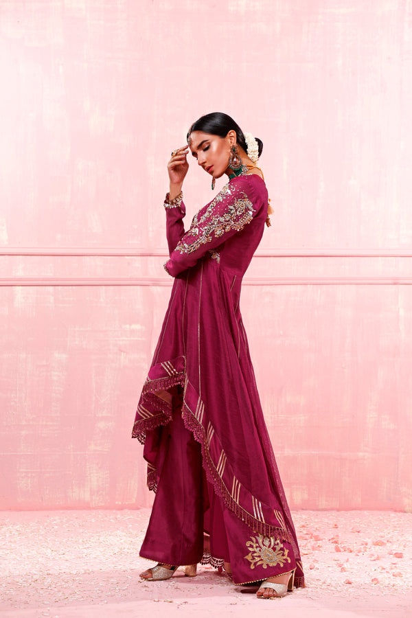 Wahajmkhan | Festive Fiesta Formals | MAGENTA MAGNIFICENCE