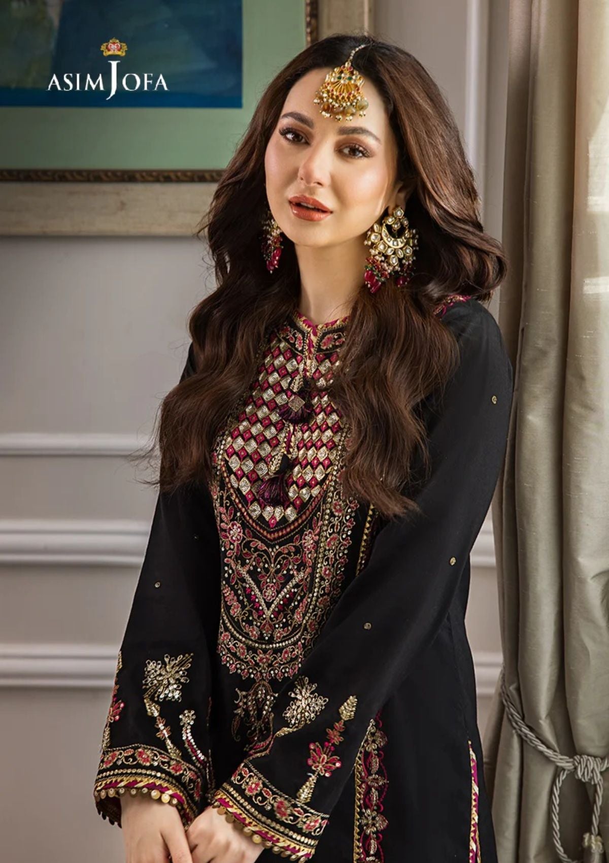 Formal Collection - Asim Jofa - Zari Sitara - AJZS#25 - Official Asim Jofa - Agha Fabrics UK