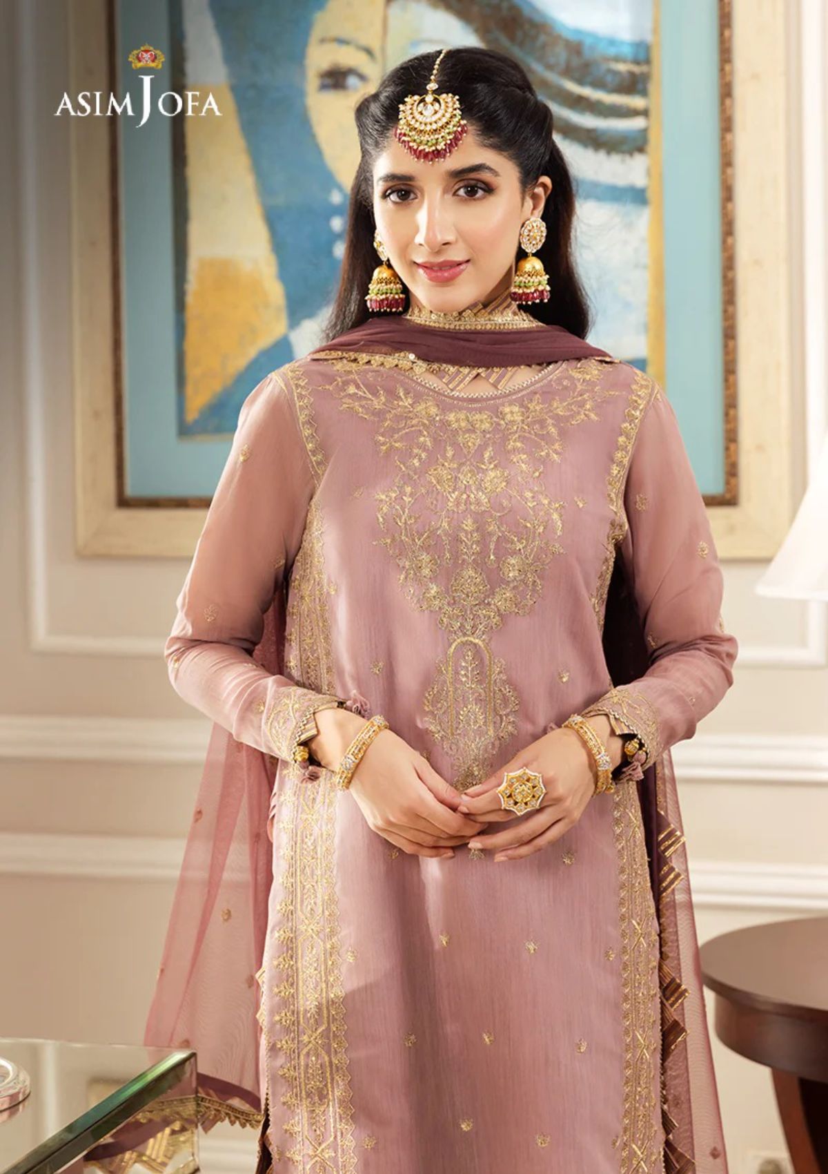 Formal Collection - Asim Jofa - Zari Sitara - AJZS#20 - Official Asim Jofa - Agha Fabrics UK