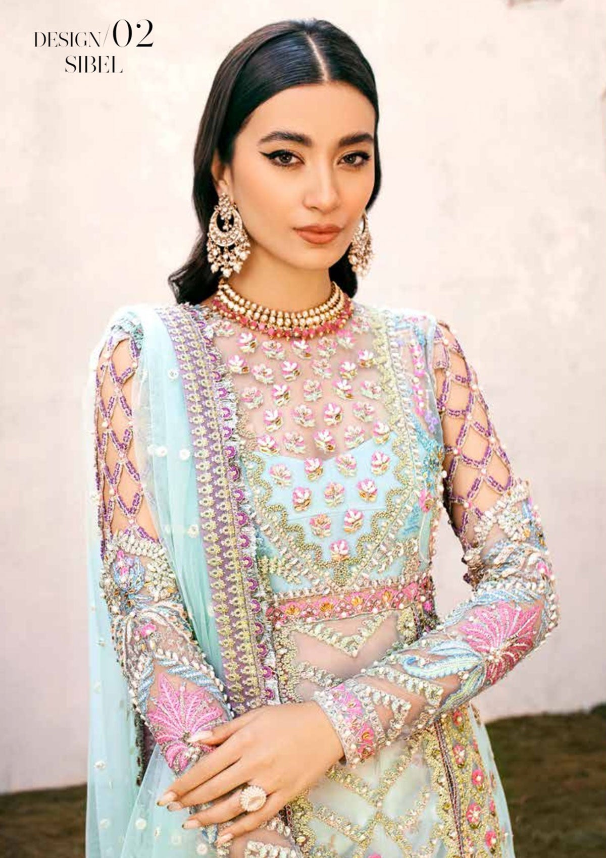 Formal Collection - Ezra - Wedding - EWS#02 - Sibel - Official Ezra - Agha Fabrics UK