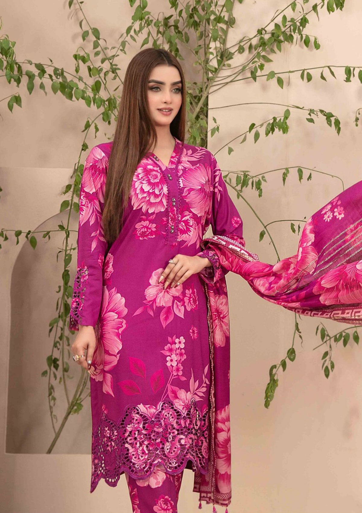 Winter Collection - Tawakkal - Elea - D#9715 - Official Tawakkal Fabrics - Agha Fabrics UK