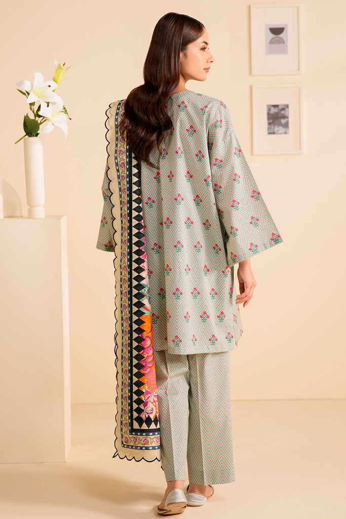 Cross Stitch | Daily Wear | FLORAL VERVE - Official Cross Stitch - Agha Fabrics UK