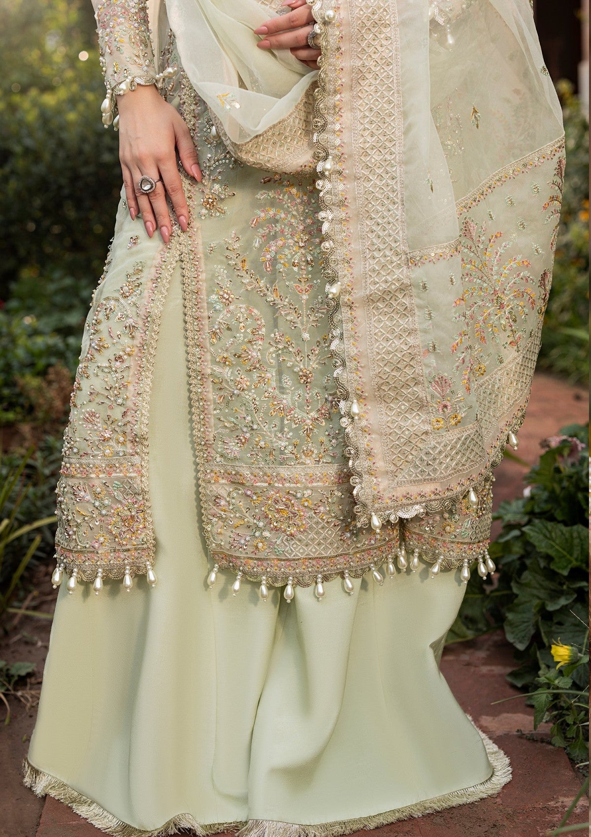 Formals - Aylin - Wedding Edit 25 - SAGE - Official Aylin - Agha Fabrics UK