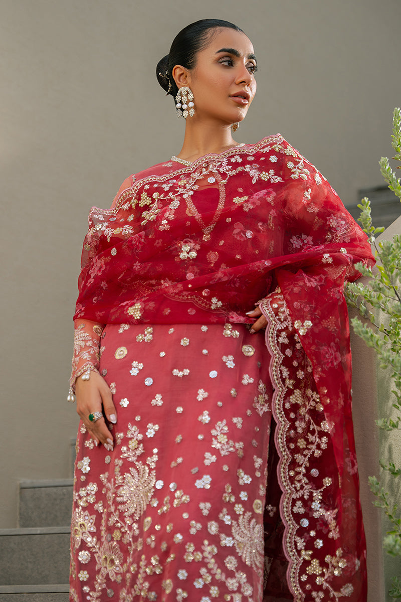 Cross Stitch | Wedding Collection 24 | CRIMSON FIRE - Official Cross Stitch - Agha Fabrics UK