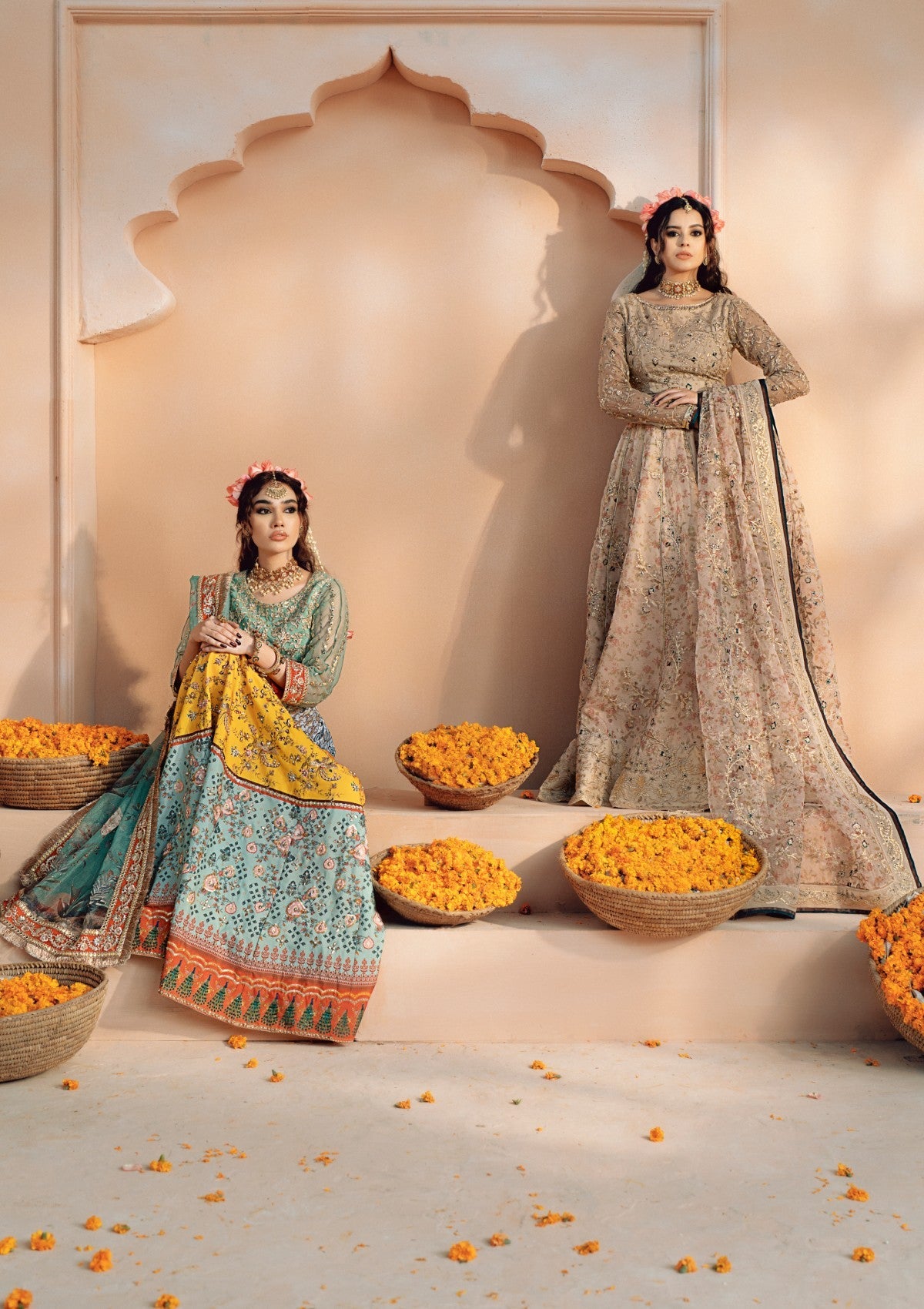Pret - Fozia Khalid - Chamakh Dhamakh - Wedding Festivity - Shagun