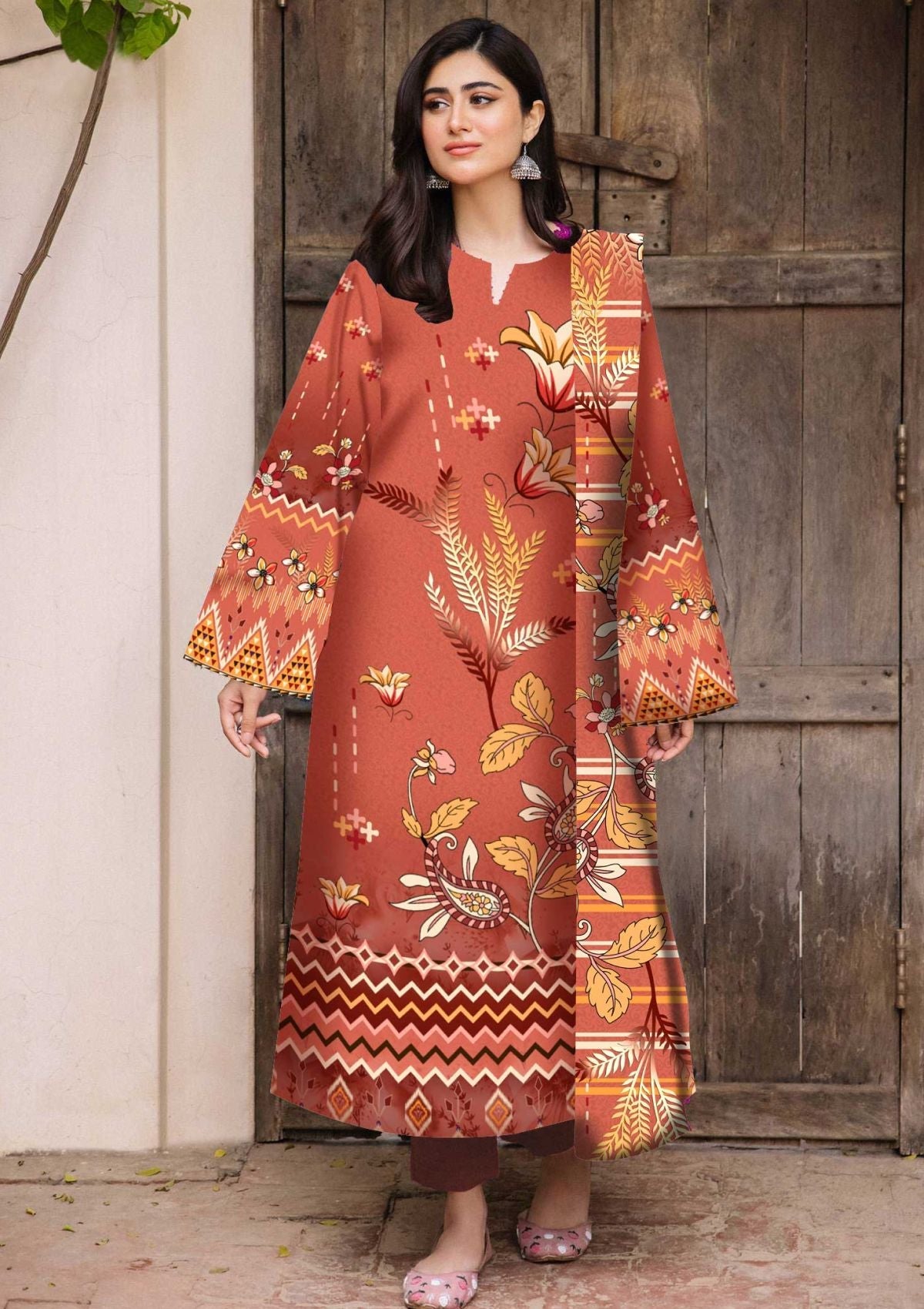 Winter Collection - Art n Style - Monsoon Linen 24 - AMS#16 - Official Art n Style - Agha Fabrics UK