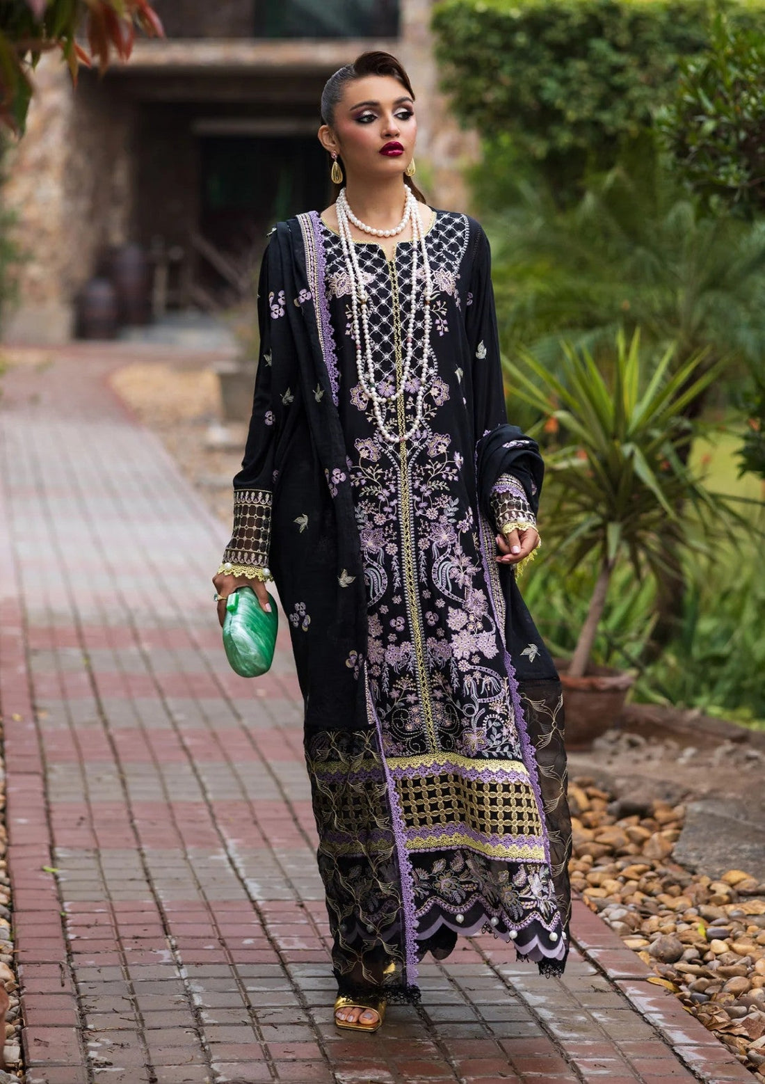 Lawn - Paras By Pasha - Bloom & Beyond - Eid 25 - Evening Bloom