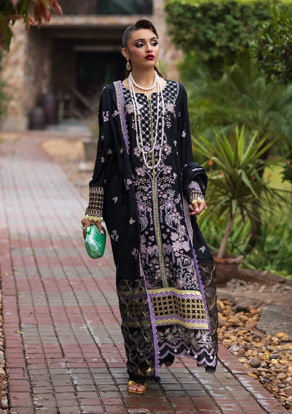 Lawn - Paras By Pasha - Bloom & Beyond - Eid 25 - Evening Bloom