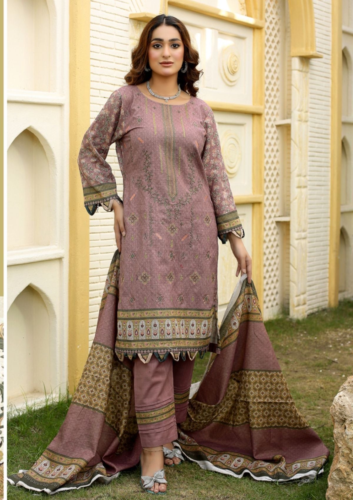 Winter Collection - Bin Rashid - Aina - BA24#04 - Official Bin Rashid - Agha Fabrics UK