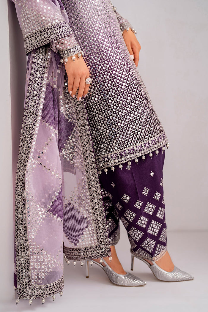 Jazmin | Formals Collection | CHIFFON UC-3056 - Official Jazmin - Agha Fabrics UK