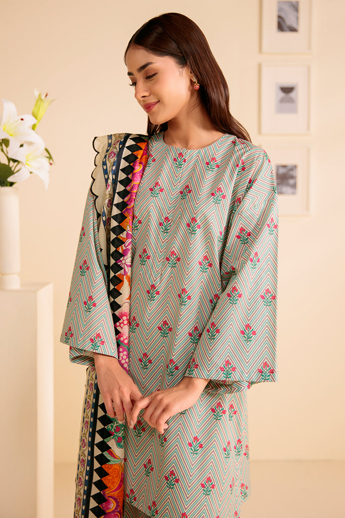 Cross Stitch | Daily Wear | FLORAL VERVE - Official Cross Stitch - Agha Fabrics UK