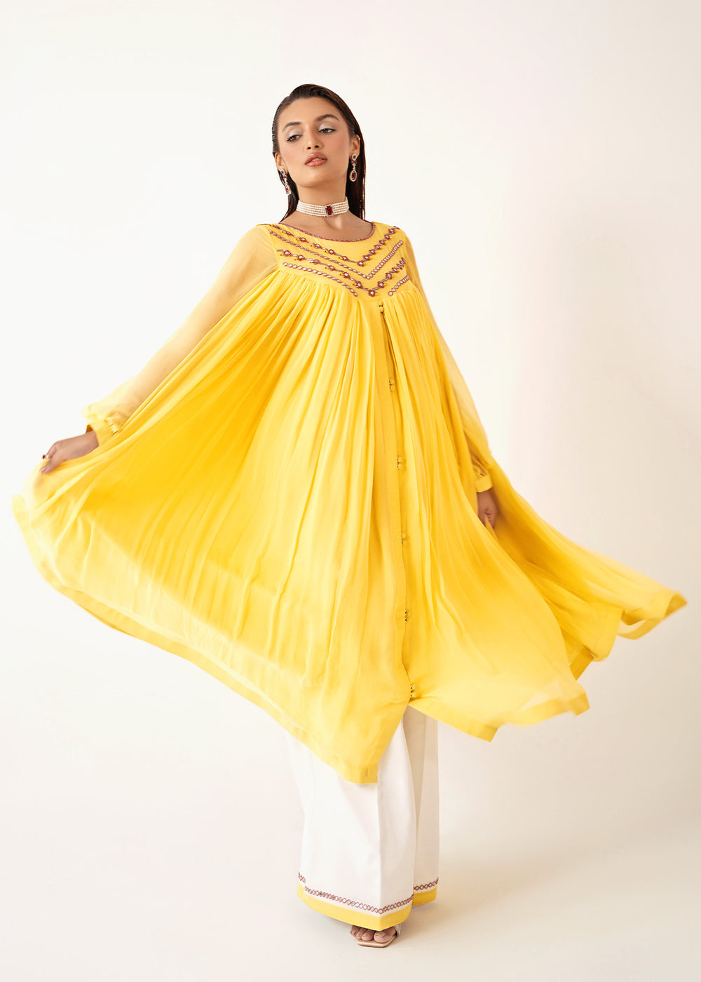 Dastoor | Euphoria Luxury Pret 24 | Flora - Official Dastoor - Agha Fabrics UK