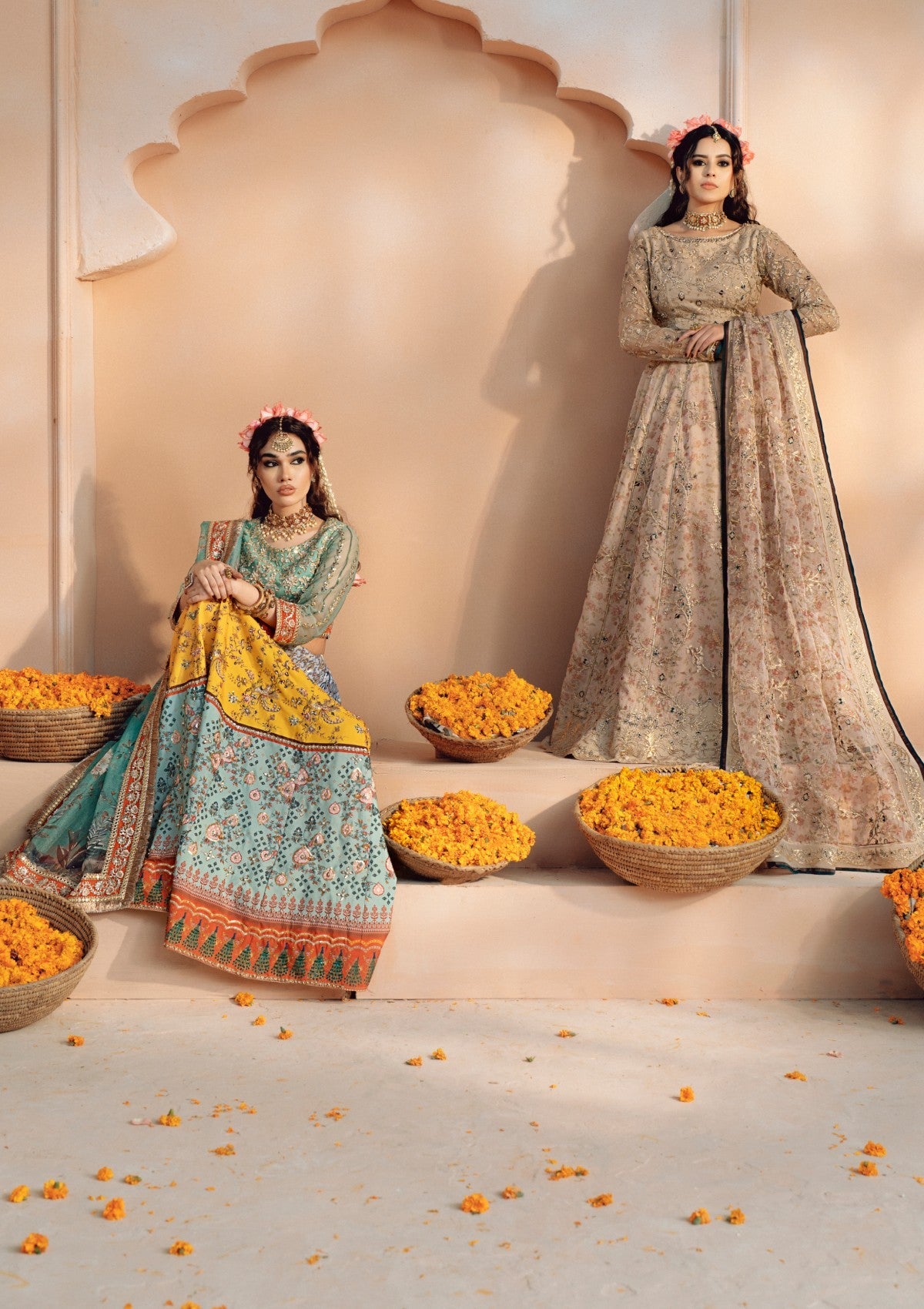 Pret - Fozia Khalid - Chamakh Dhamakh - Wedding Festivity - Shagun