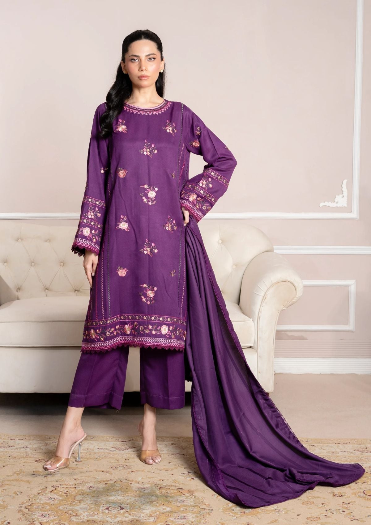 Winter Collection - Keysha - Herringbone Volume 01 - KS-H24-02 - Official Keysha - Agha Fabrics UK