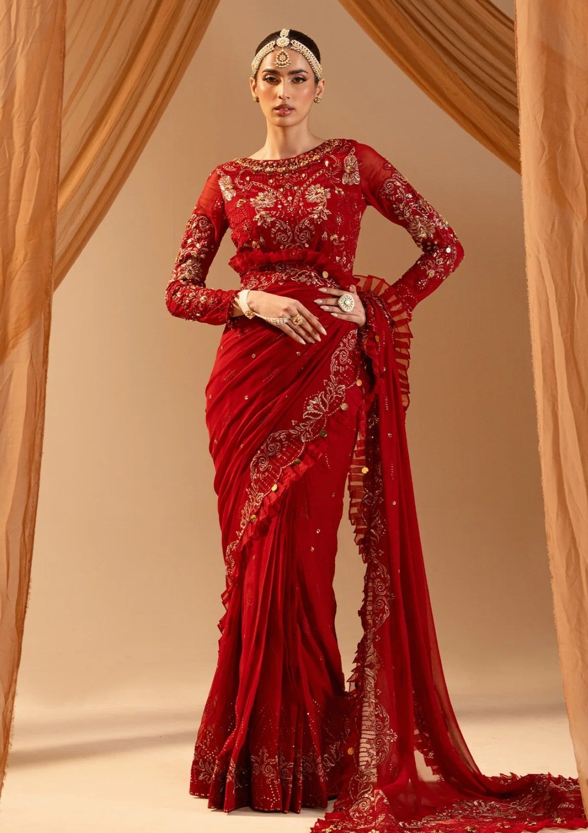 Formals - Paras by Pasha - Noor-e-Jahan - PR25#114 - Laal-e-Jahan