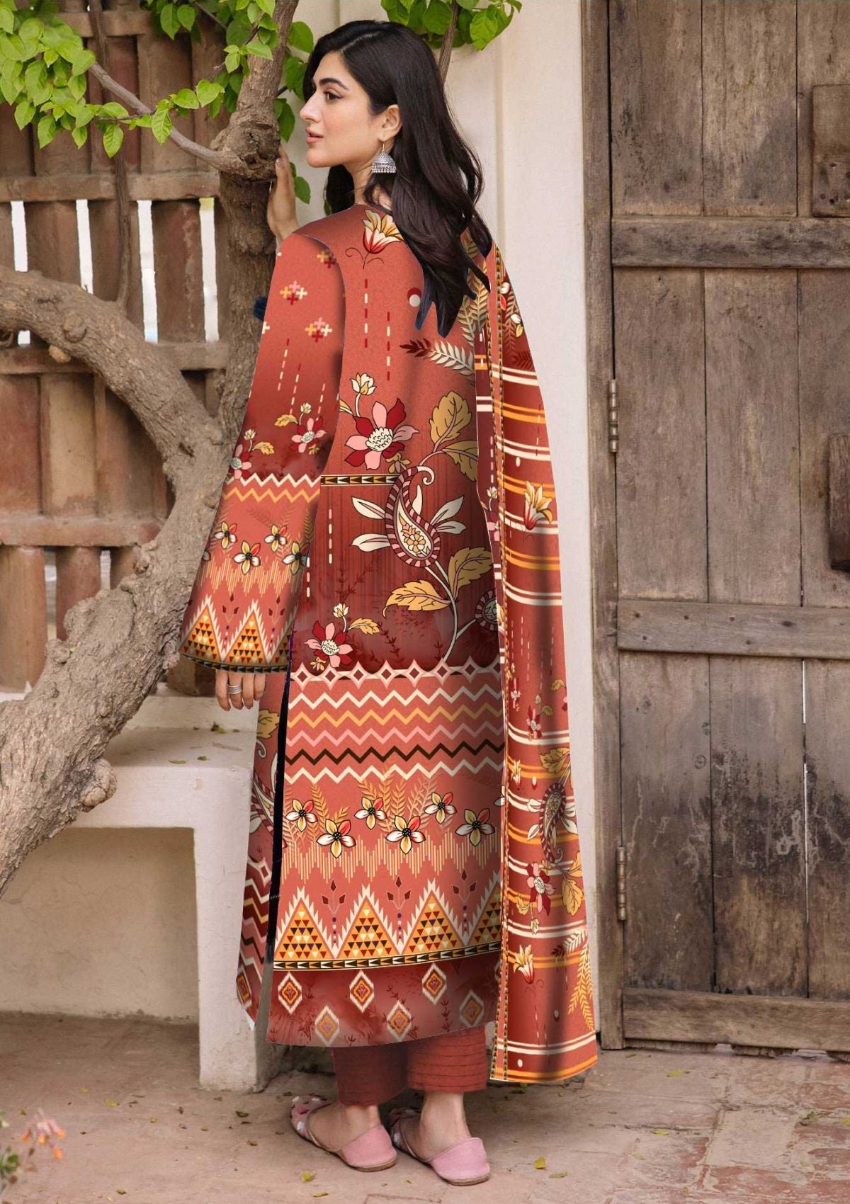 Winter Collection - Art n Style - Monsoon Linen 24 - AMS#16 - Official Art n Style - Agha Fabrics UK