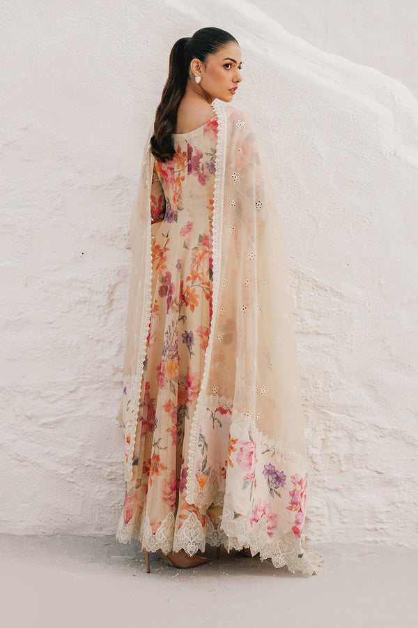 Baroque | Luxury Pret 25 | EMBROIDERED COTTON PATTI PR-1091 - Official Baroque - Agha Fabrics UK