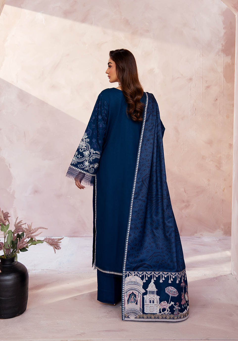 Zarqash | The Winter Luxe Pret | MIDNIGHT PAVILION