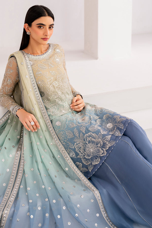 Jazmin | Formals Collection | CHIFFON UC-3052 - Official Jazmin - Agha Fabrics UK