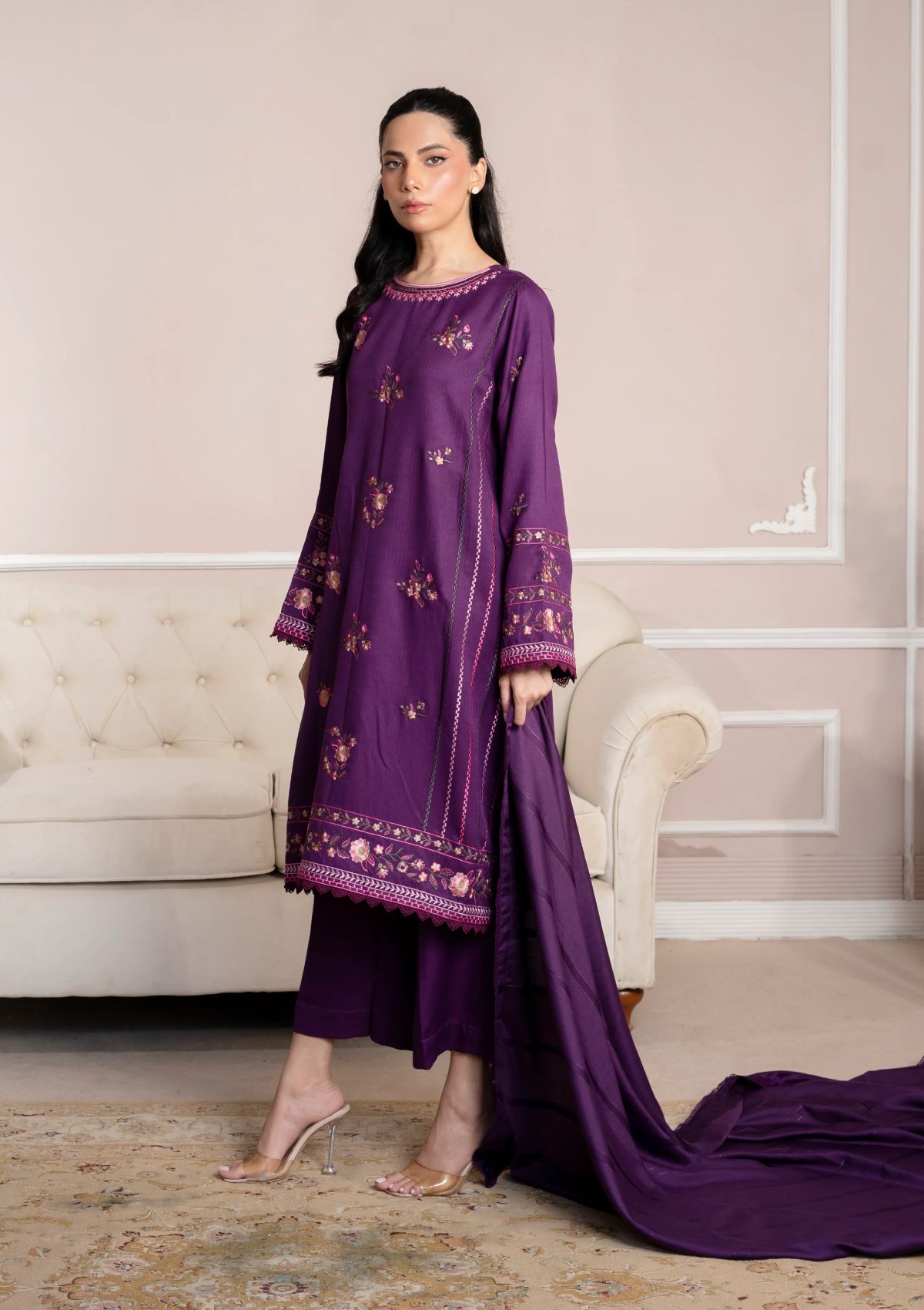 Winter Collection - Keysha - Herringbone Volume 01 - KS-H24-02 - Official Keysha - Agha Fabrics UK