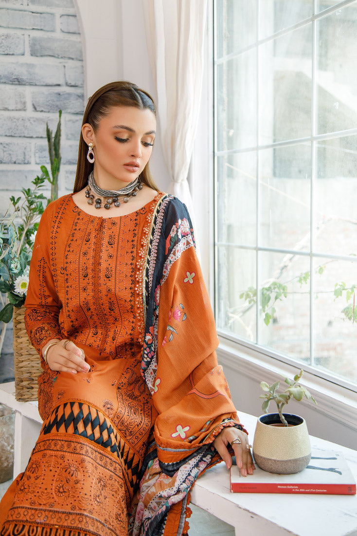 Marjjan | Cranation Lawn | SLC-22 B - Official Marjjan - Agha Fabrics UK