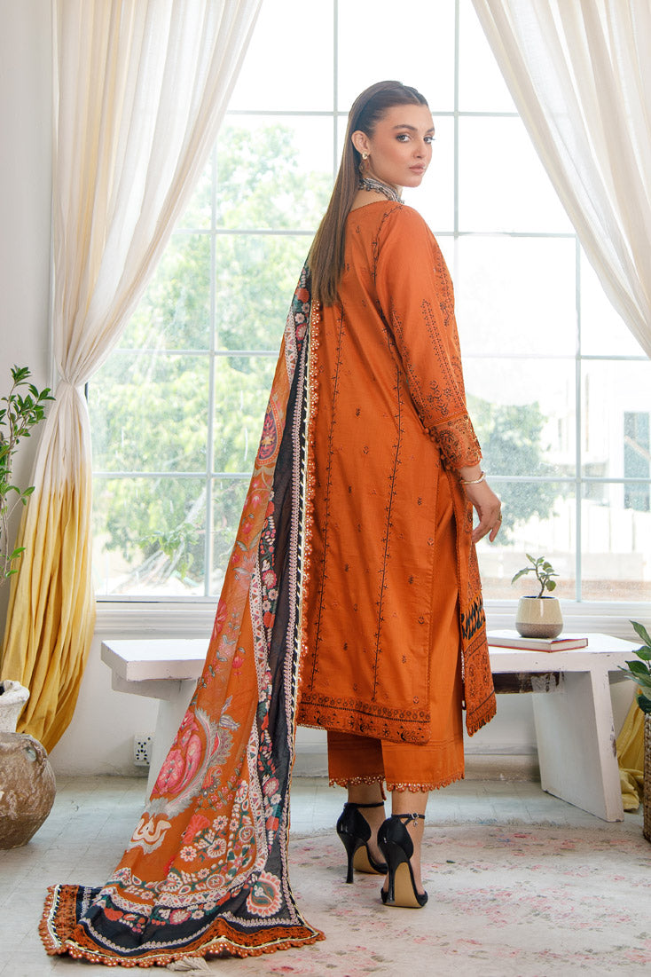 Marjjan | Cranation Lawn | SLC-22 B - Official Marjjan - Agha Fabrics UK