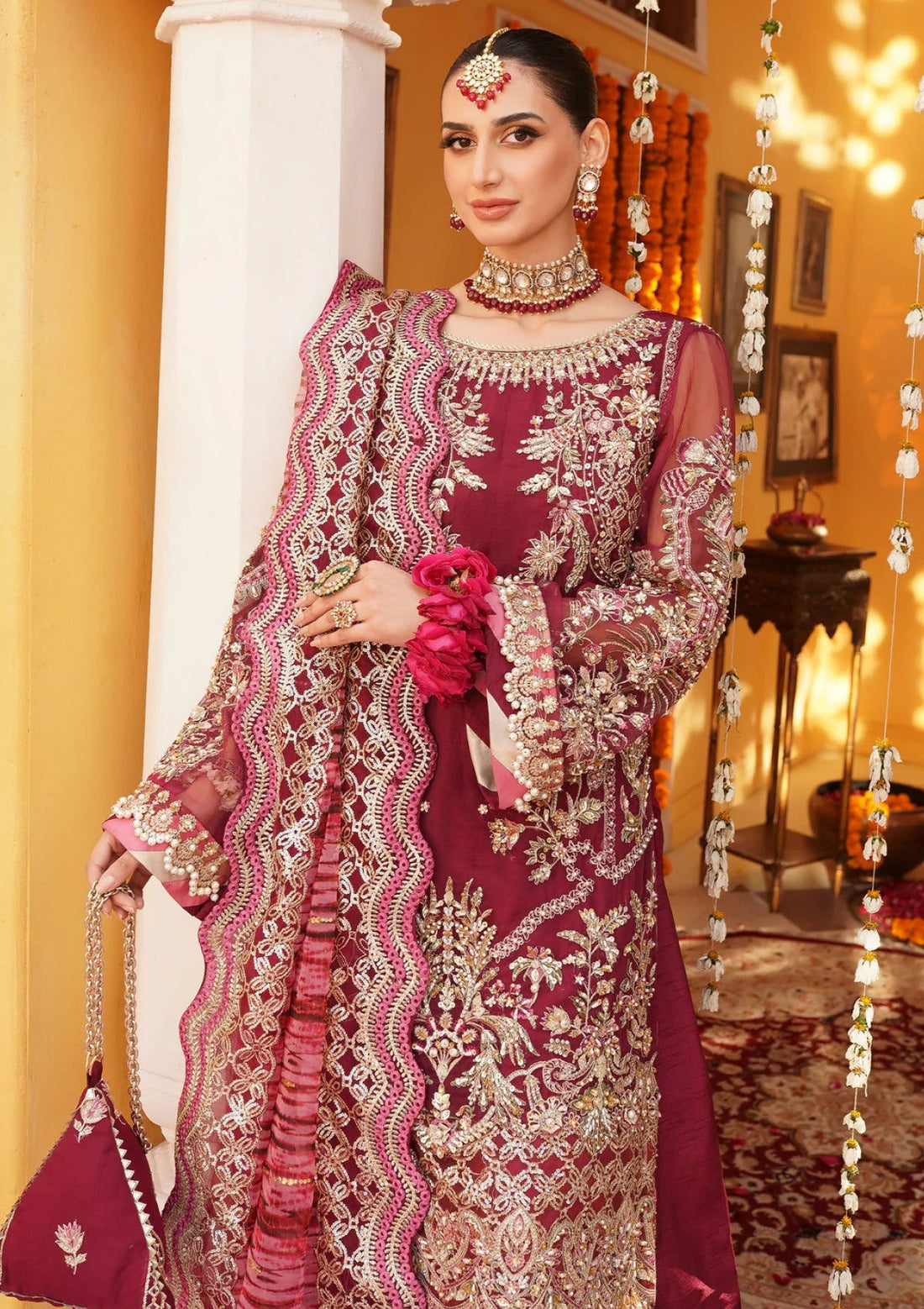 Wedding Collection - Mehak Yaqoob - Luxury Formals - ML24#04 - Jazzberry