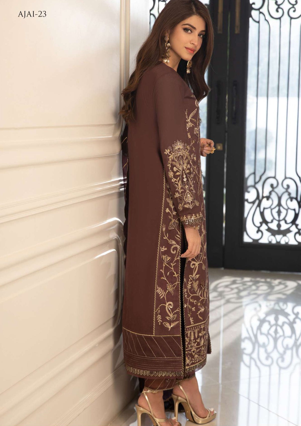 Lawn Collection - Asim Jofa - Aira - AJAI#23 - Official Asim Jofa - Agha Fabrics UK