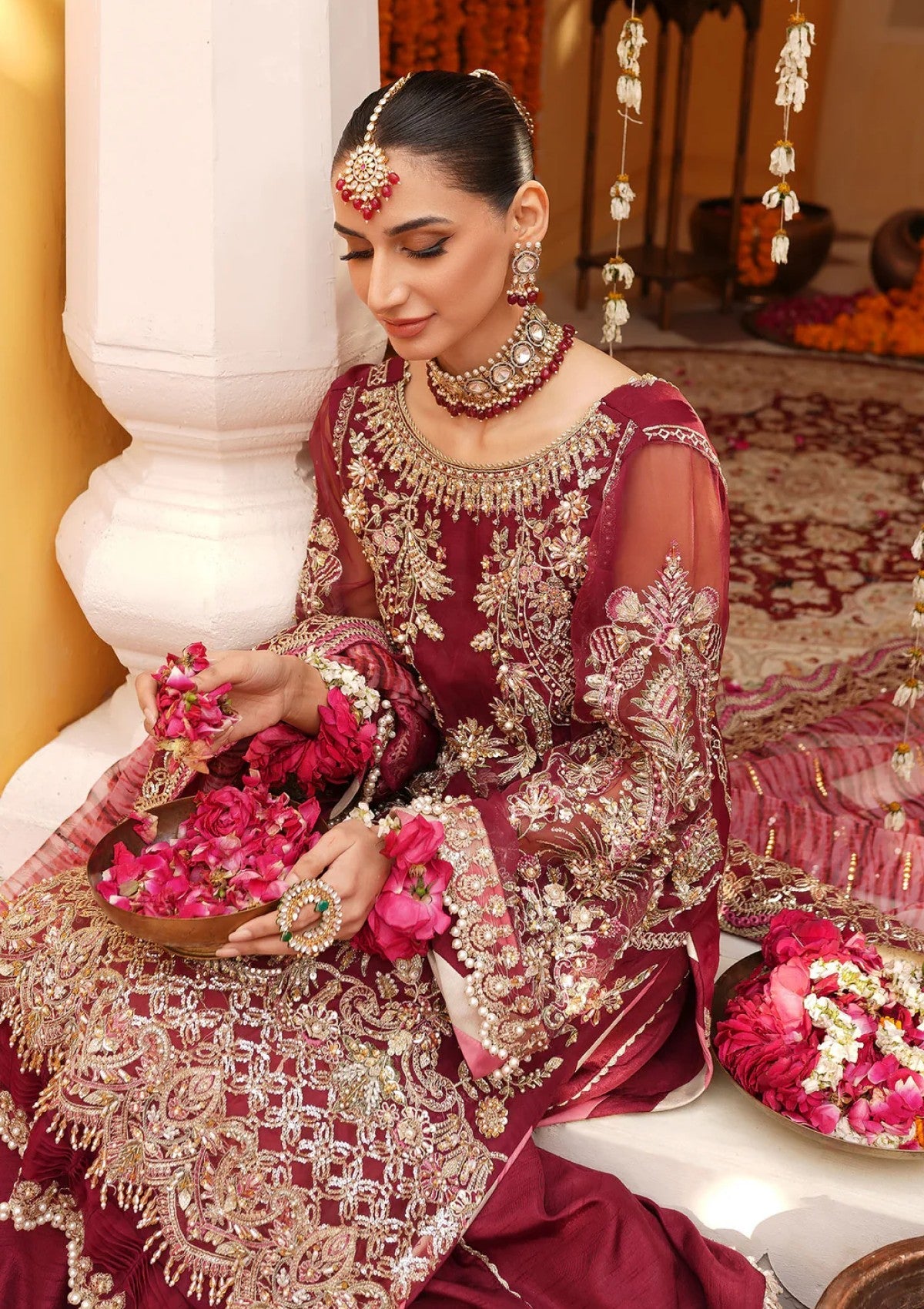 Wedding Collection - Mehak Yaqoob - Luxury Formals - ML24#04 - Jazzberry