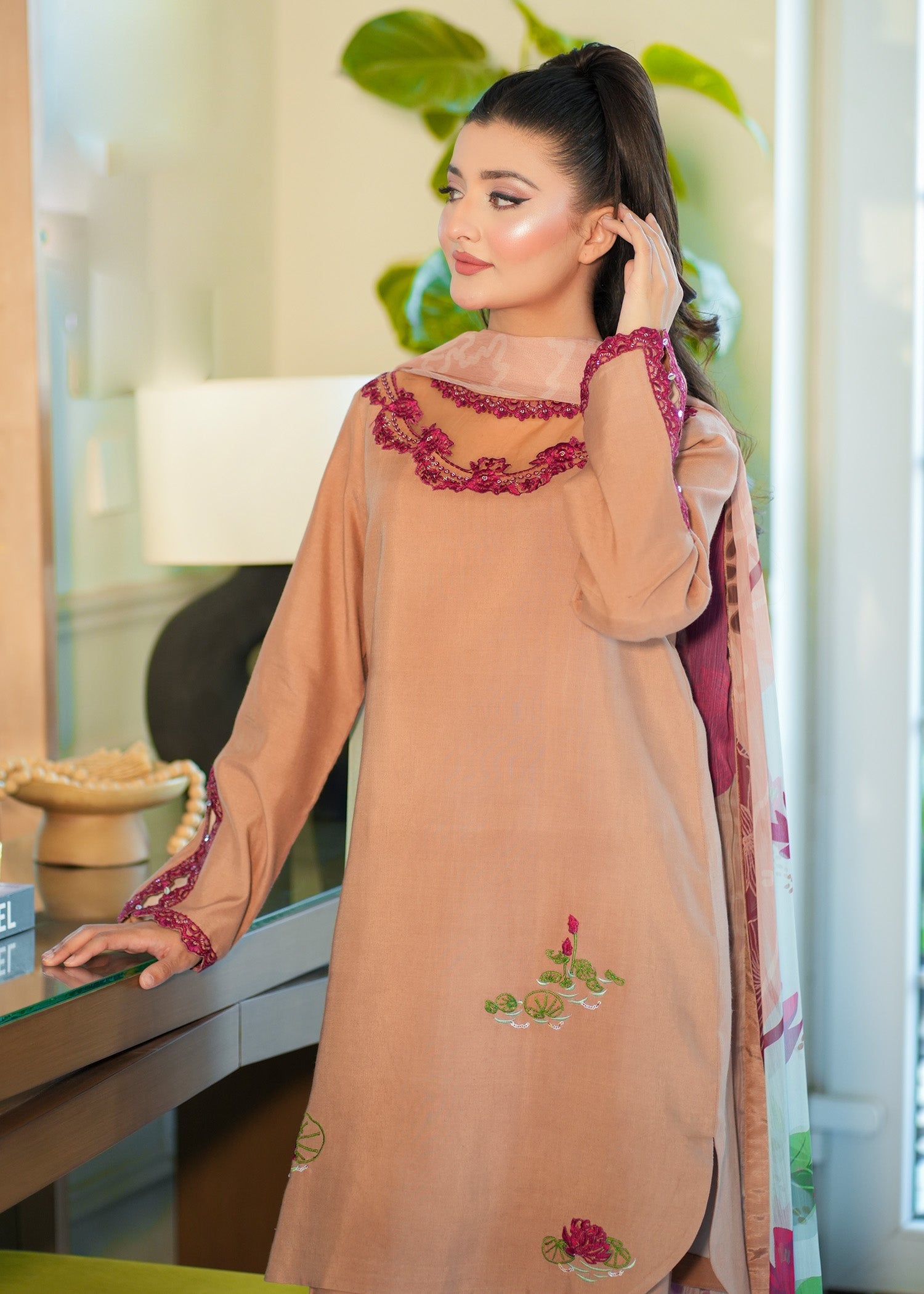 Fozia Khalid | Silk Spire | AMBER