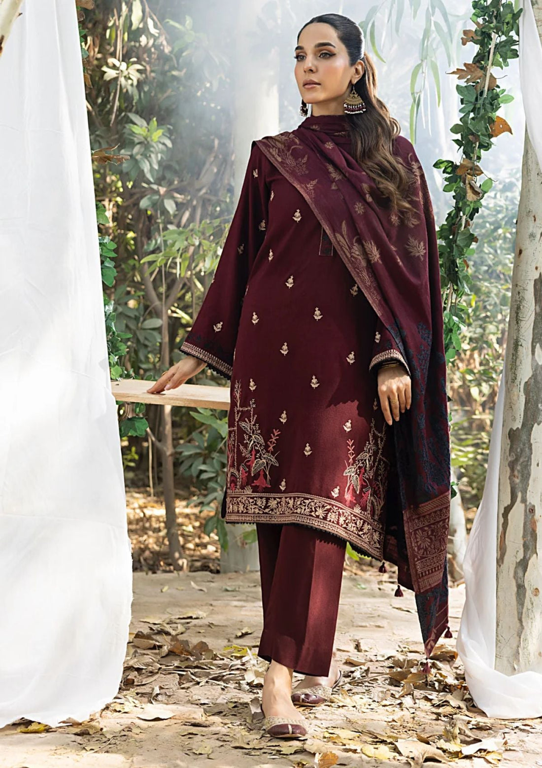 Winter Collection - Lakhany - Luxury Winter 24 - LG-IZ-0234 - Official Lakhany - Agha Fabrics UK