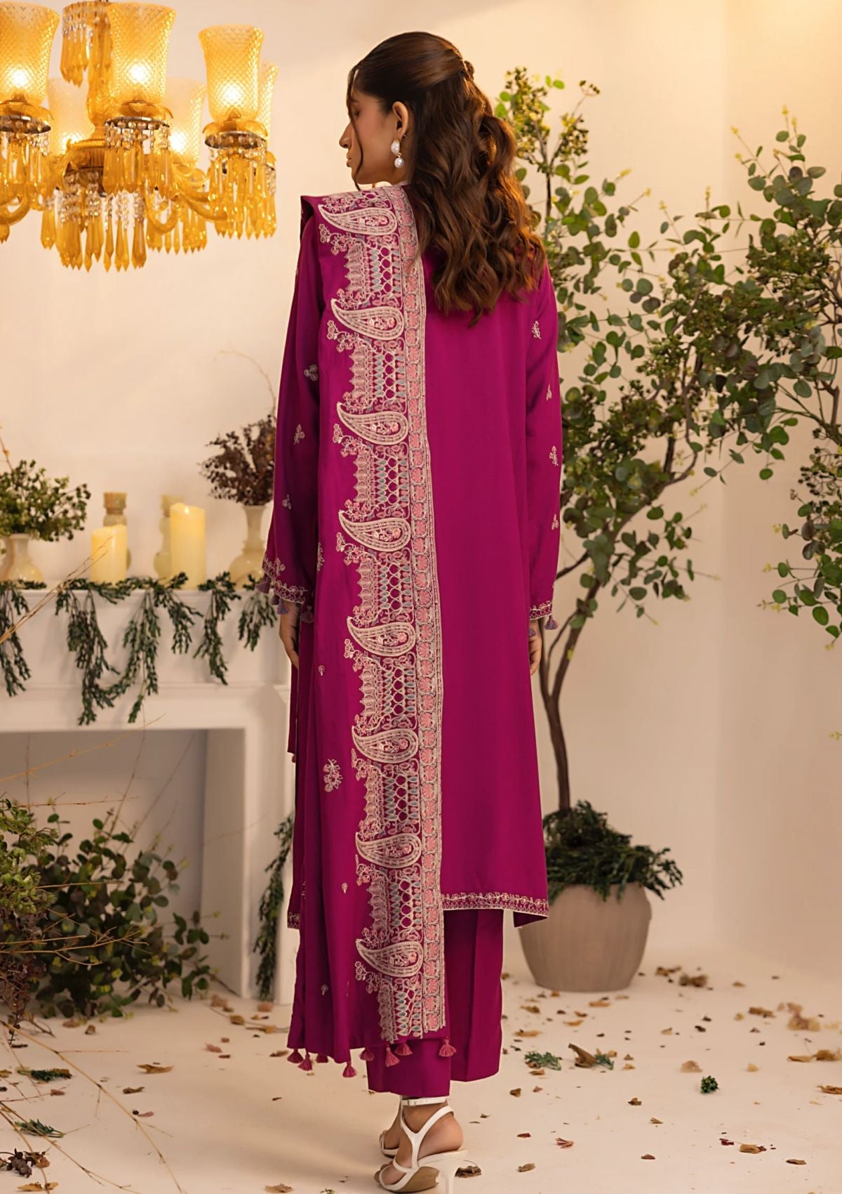 Winter Collection - Lakhany - Cashmi Wool - LCW24#LG-UB-0089 - Official Lakhany - Agha Fabrics UK