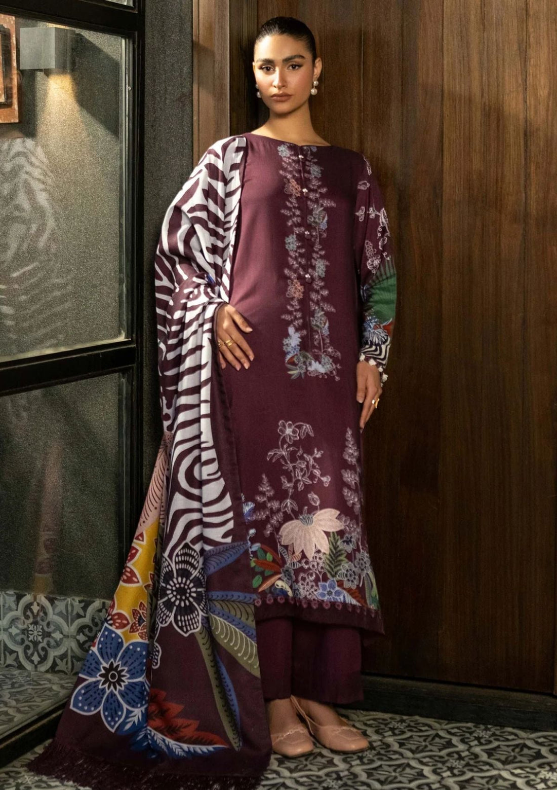 Winter Collection - M.Basics - Mirage - MBM#12A - Official M.Basics - Agha Fabrics UK