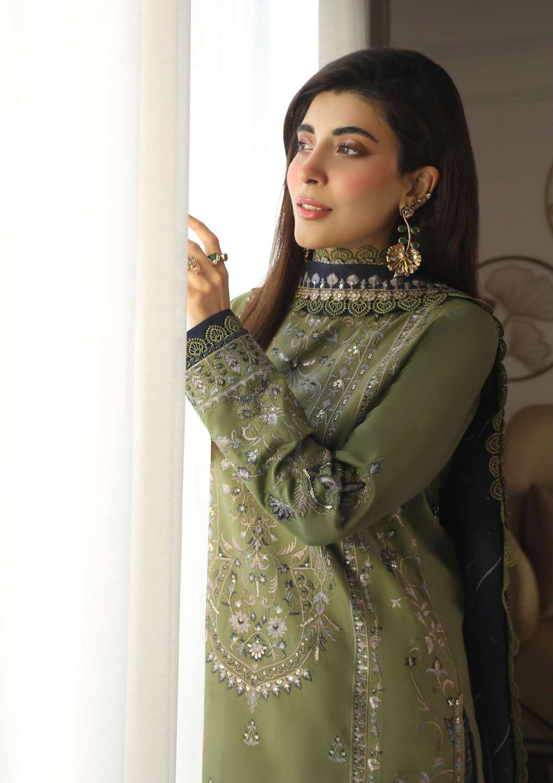 Lawn Collection - Asim Jofa - Aira - AJAI#24 - Official Asim Jofa - Agha Fabrics UK