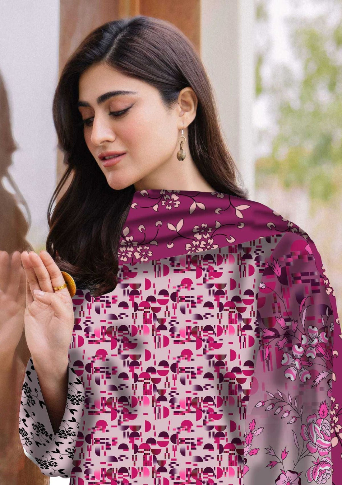 Winter Collection - Art n Style - Monsoon Linen 24 - AMS#09 - Official Art n Style - Agha Fabrics UK