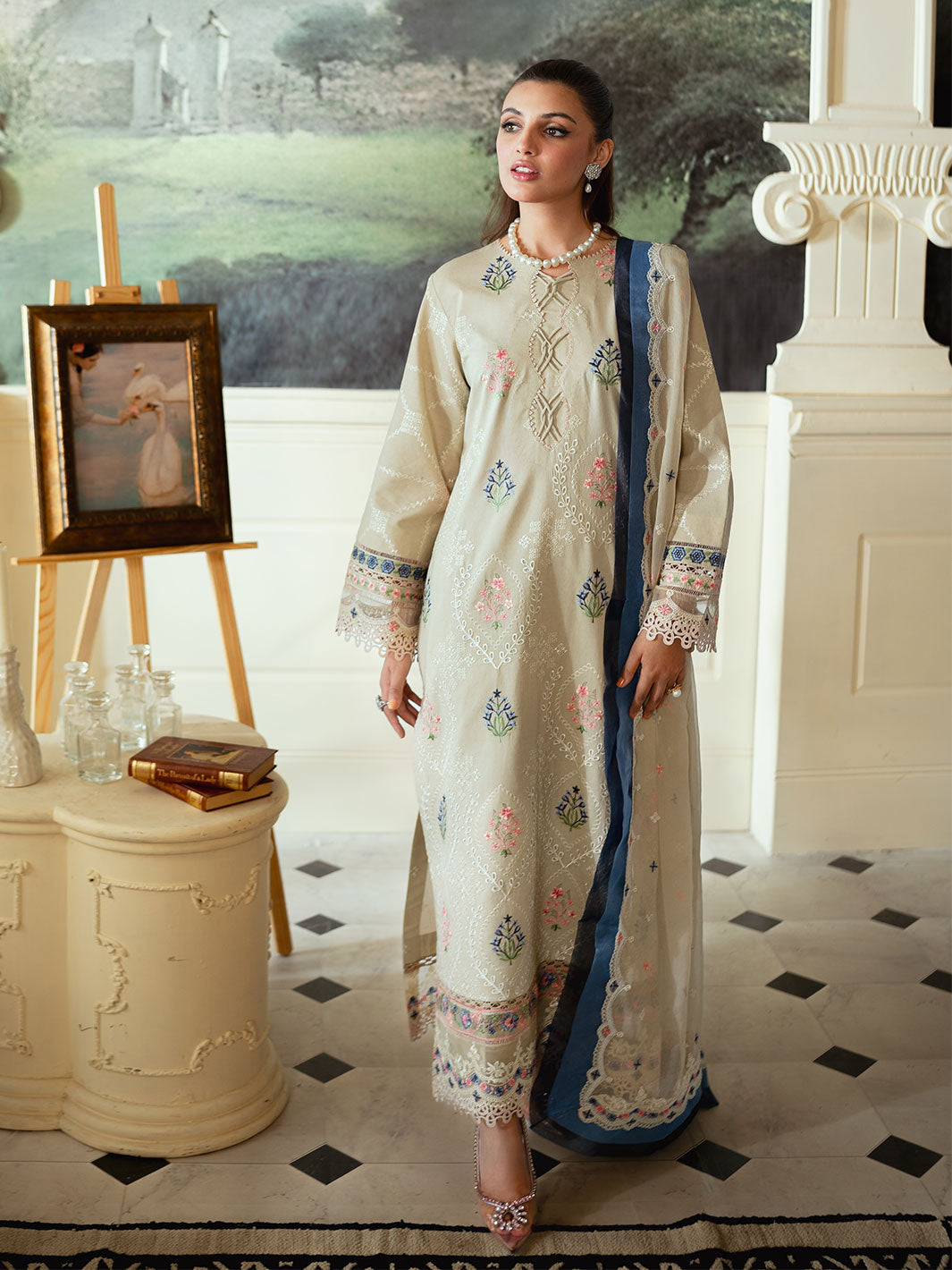 Faiza Faisal | Celine Eid Collection 24 | MIEL - Official Faiza Faisal - Agha Fabrics UK
