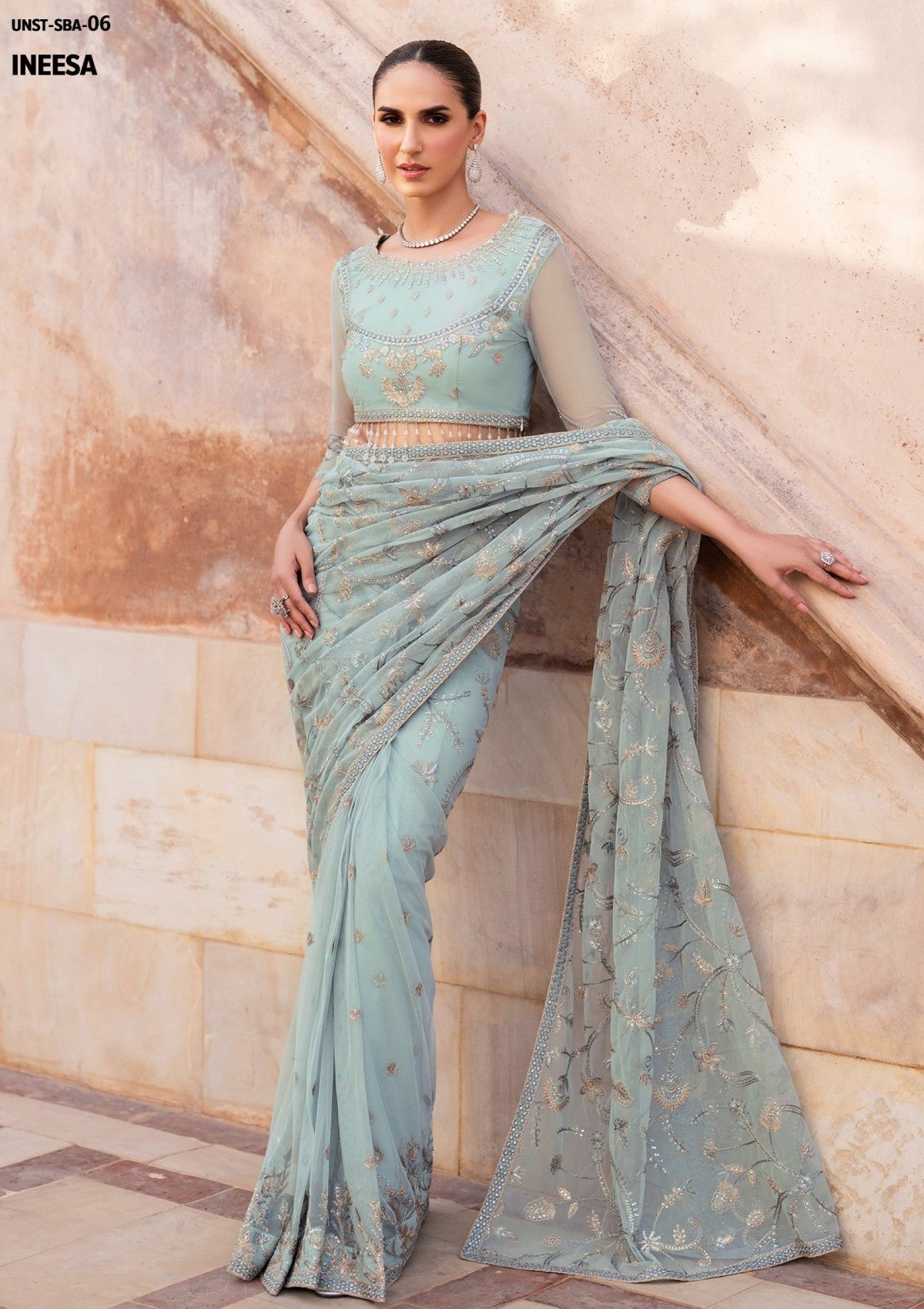 Formals - Zarif - Sahiba - Unstitched 25 - SBA#06 - INEESA