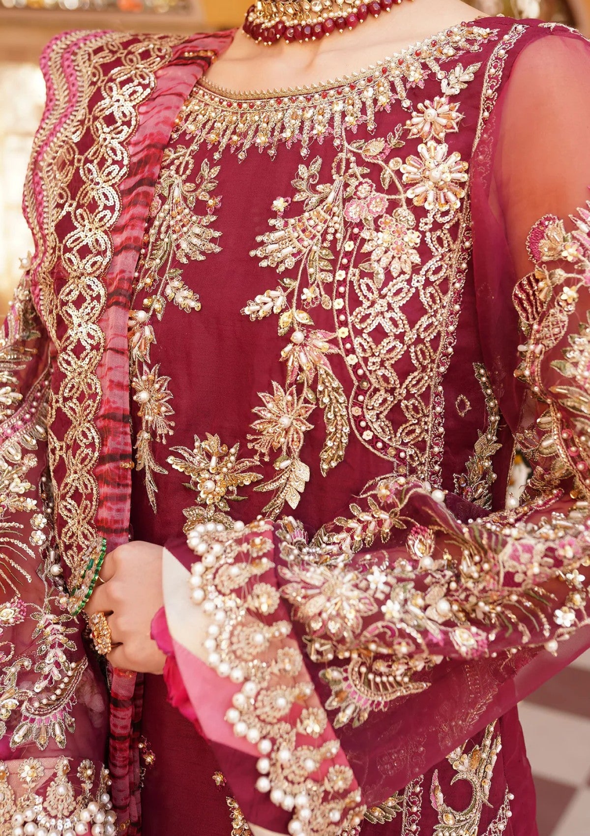 Wedding Collection - Mehak Yaqoob - Luxury Formals - ML24#04 - Jazzberry