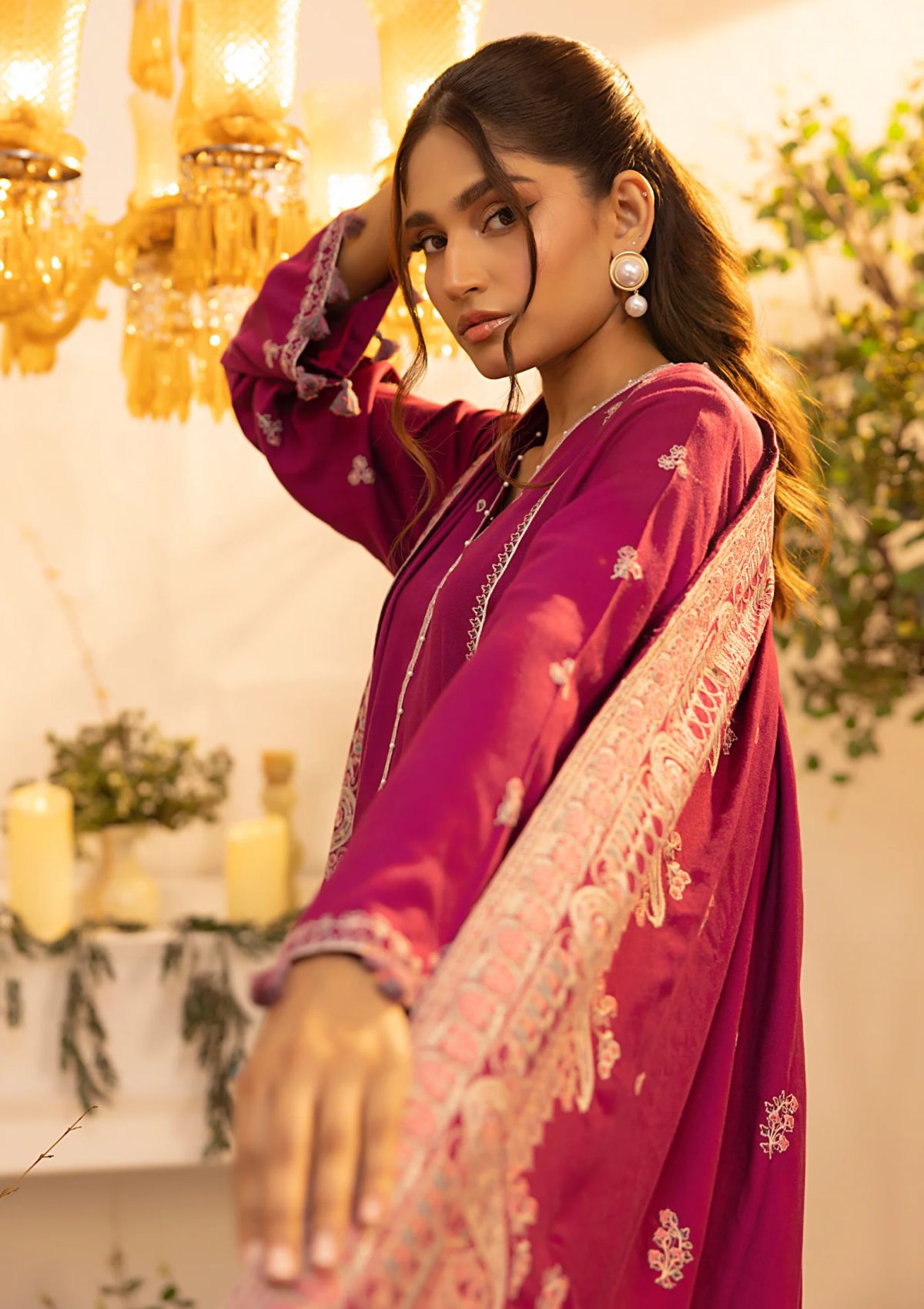 Winter Collection - Lakhany - Cashmi Wool - LCW24#LG-UB-0089 - Official Lakhany - Agha Fabrics UK