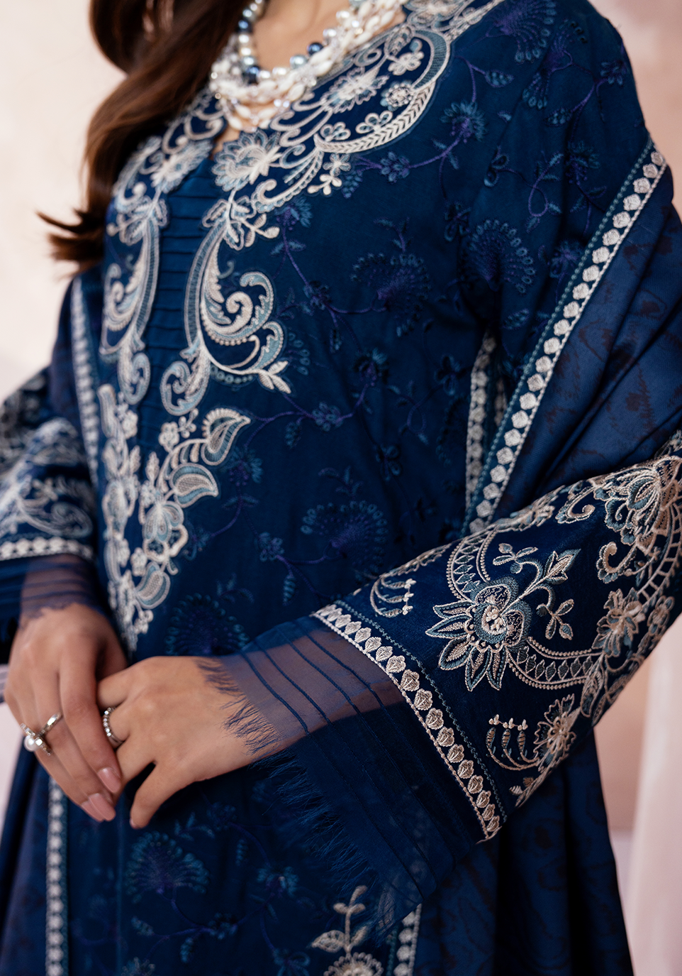 Zarqash | The Winter Luxe Pret | MIDNIGHT PAVILION