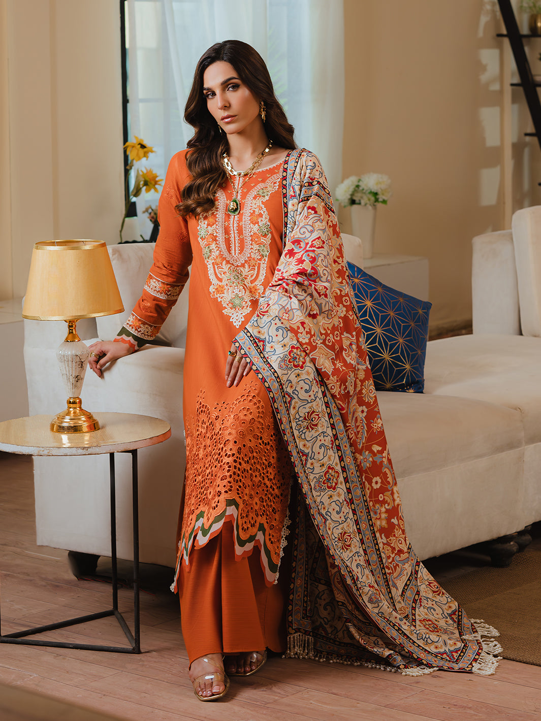 Mahnur | Stella Khaddar | SK-02A - Official Mahnur - Agha Fabrics UK