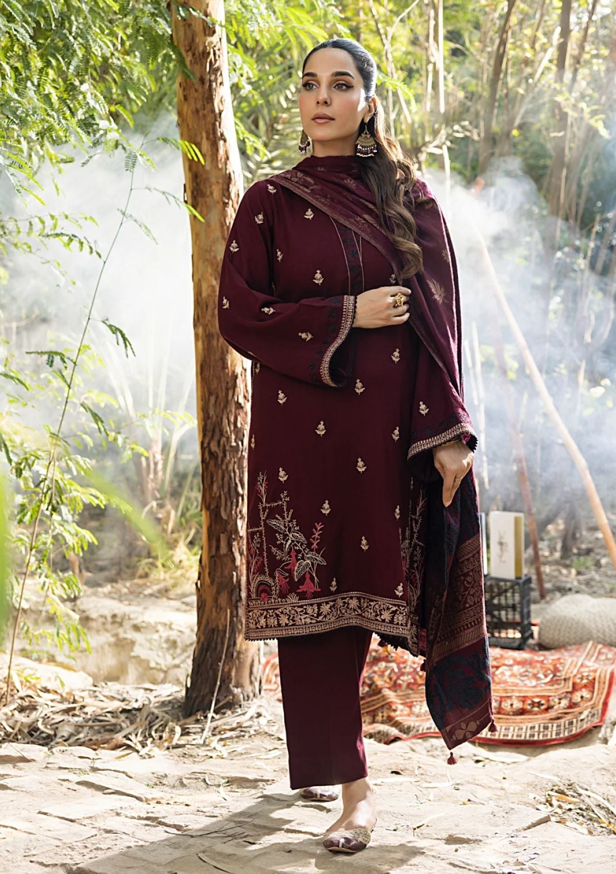 Winter Collection - Lakhany - Luxury Winter 24 - LG-IZ-0234 - Official Lakhany - Agha Fabrics UK