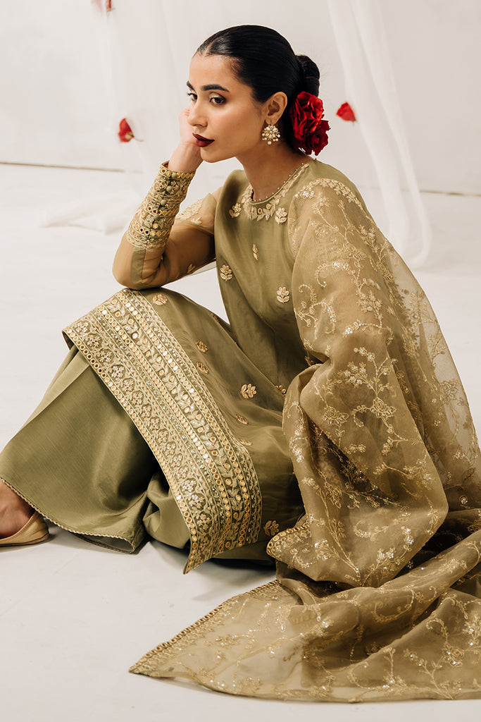 Cross Stitch | Luxe Atelier 24 | OLIVE GLEAM - Official Cross Stitch - Agha Fabrics UK