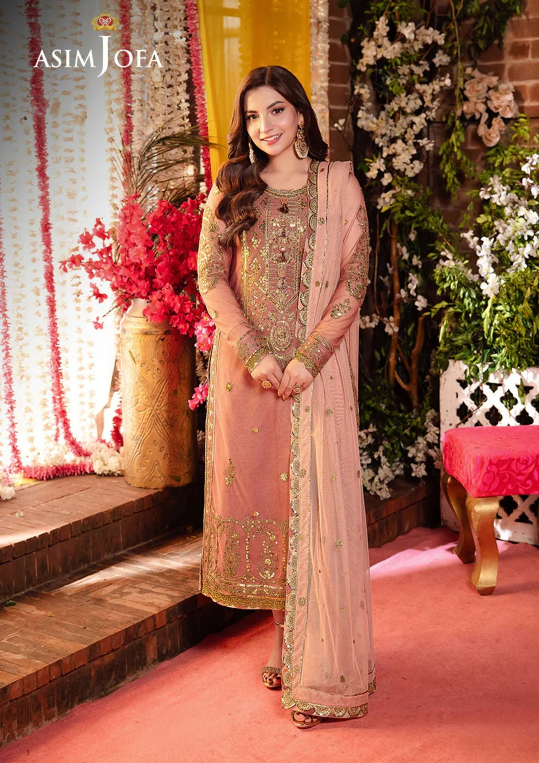 Formal Collection - Asim Jofa - Jag Mag - AJMJ#25 - Official Asim Jofa - Agha Fabrics UK