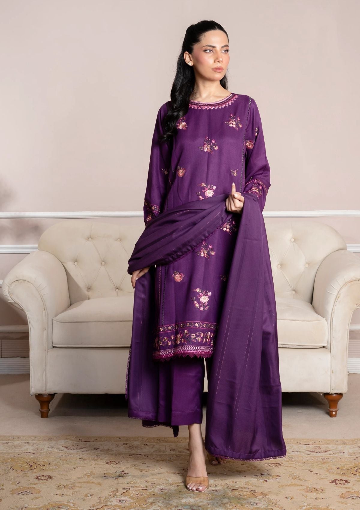 Winter Collection - Keysha - Herringbone Volume 01 - KS-H24-02 - Official Keysha - Agha Fabrics UK