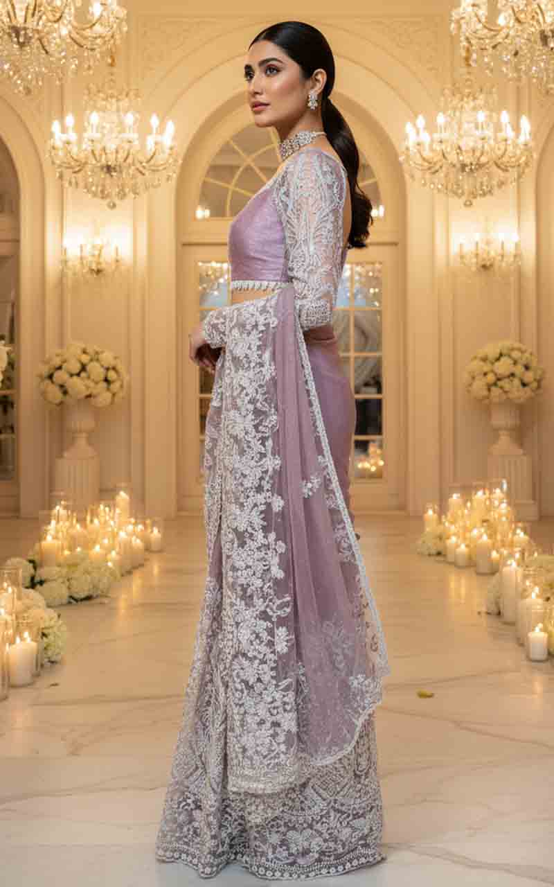 Threads and Motifs | Formal Dresses 25 | Embroidered Saree